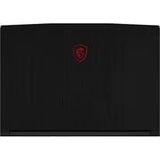 لاب توب ألعاب MSI GF63 Thin - معالج Core i5 من الجيل 11 (2.60 جيجا هرتز)، رام 8 جيجابايت، ذاكرة تخزين داخلية 512 جيجابايت، نظام تشغيل Win11Home، بطاقة NVIDIA GeForce RTX 3050 بسعة 4 جيجابايت، شاشة 15.6 بوصة FHD، أسود، طراز 11UC (2021)، إصدار الشرق الأوسط