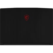 MSI GF63 Thin (2021) Gaming Laptop - 11th Gen / Intel Core i5-11400 / 15.6inch FHD / 8GB RAM / 512GB SSD / 4GB NVIDIA GeForce GTX 1650 Graphics / Windows 10 Home / English & Arabic Keyboard / Black / Middle East Version - [GF63 THIN 11SC]