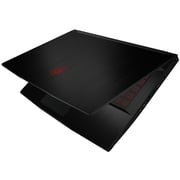 MSI GF63 Thin (2021) Gaming Laptop - 11th Gen / Intel Core i5-11400 / 15.6inch FHD / 8GB RAM / 512GB SSD / 4GB NVIDIA GeForce GTX 1650 Graphics / Windows 10 Home / English & Arabic Keyboard / Black / Middle East Version - [GF63 THIN 11SC]