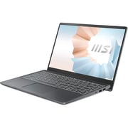 MSI Modern 14 B5M Laptop - Core Ryzen 7 1.8GHz 8GB 512GB Shared Win10Home FHD 14inch Carbon Grey English/Arabic Keyboard