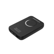 Promate 10000mah Magnetic Wireless Power Bank Black
