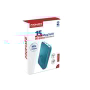 Promate 10000mah Magnetic Wireless Power Bank Blue