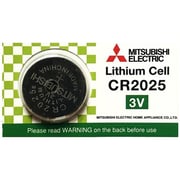 Mitsubishi CR2025-1BP Lithium Battery 3V