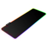 Trands RGB Gaming Mouse Pad Black