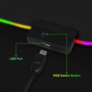 Trands RGB Gaming Mouse Pad Black