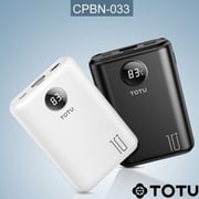 Totu Power Bank 10000mAh Black CPBN-033
