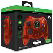 Xbox One Hyperkin Duke Wired Controller For Xbox One/ Windows 10 Pc (red Limited Edition) - Officially Licensed By Xbox