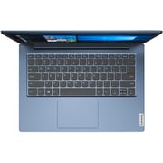 Lenovo ideapad 1 14IGL05 (2019) Laptop - Intel Celeron-N4020 / 14inch HD / 128GB SSD / 4GB RAM / Windows 10 / English & Arabic Keyboard / Blue - [81VU000NAX]