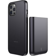 Magplus Detachable Wireless Charging Battery Case For iPhone 12 Pro Max Space Grey