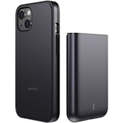 Magplus Detachable Wireless Charging Battery Case For iPhone 13 Space Grey