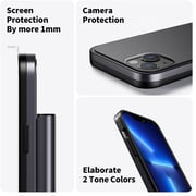 Magplus Detachable Wireless Charging Battery Case For iPhone 13 Space Grey