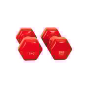 Bjm 2 Piece Double Dumbbells 2 Kg 2kg