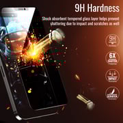 Promate Matte Privacy Tempered Glass Screen Protector For iPhone 11 Pro, iPhone Xs, Apex-i11pro