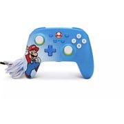 Nintendo Switch Super Mario Wired Controller Blue