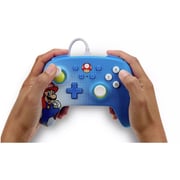 Nintendo Switch Super Mario Wired Controller Blue