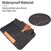 WIWU Sleeve Bag Grey Macbook/Laptop 15.4inch