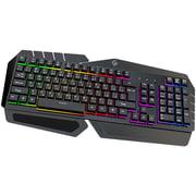 Porodo Metal Frame Gaming Keyboard 1.8m Black