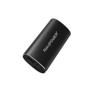 Ravpower Aluminum Power Bank 6700mah With 2.4a Charging Output & Ismart Technology Black