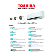 Toshiba Hi-wall Inverter Split Air Conditioner 1.5 Ton