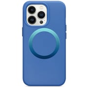 MindPure Efficiente Series Magnetic Liquid Silicone Case Dark Blue iPhone 13 Pro