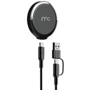 Mycandy Magsafe Wireless Charger with 3 in 1 USB Cable Black