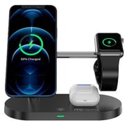 Mycandy 5 In 1 Magnetic Wireless Charger Black