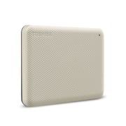 Toshiba Canvio Advance Portable Hard Drive USB3.2 1TB Light Beige HDTCA10EW3AA