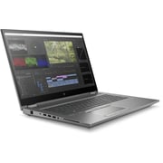 HP Zbook Fury 17 G8 Laptop - 11th Gen Core i7 2.3GHz 32GB 1TB 6GB Win10Pro FHD 17.3inch Silver English/Arabic Keyboard 4A6A3EA (2021) Middle East Version