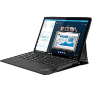 Lenovo ThinkPad X12 2 in 1 Laptop - 11th Gen Core i7 2.10GHz 16GB 512GB Shared Win10Pro FHD 12.3inch Magnesium Aluminium Black English/Arabic Keyboard 20UW0006AD (2021) Middle East Version