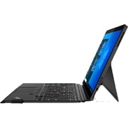 Lenovo ThinkPad X12 2 in 1 Laptop - 11th Gen Core i7 2.10GHz 16GB 512GB Shared Win10Pro FHD 12.3inch Magnesium Aluminium Black English/Arabic Keyboard 20UW0006AD (2021) Middle East Version