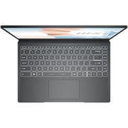 MSI Modern 14 Laptop - 11th Gen Core i5 2.50GHz 8GB 512GB Shared Win10Home FHD 14inch Grey English/Arabic Keyboard B11MOL