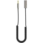 Wiwu Car Wireless Audio Cable With Built-in Microphone 1.7m Black/Grey