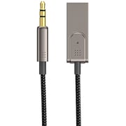 Wiwu Car Wireless Audio Cable With Built-in Microphone 1.7m Black/Grey