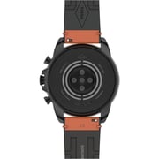 Fossil Men's Gen 6 44mm Brown Leather Strap Smart Watch