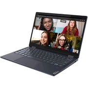 Lenovo Yoga 6 C600 (2021) 2-in-1 Laptop - AMD Ryzen 5-5500U / 13.3inch FHD / 256GB SSD / 8GB RAM / Shared AMD Radeon Graphics / Windows 11 Home / English & Arabic Keyboard / Abyss Blue / Middle East Version - [82ND00DBAX]