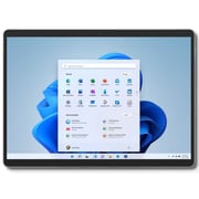 Microsoft Surface Pro 8 -8PX-00001 2in1 Laptop Intel Evo Core i7-1185G7 3.00GHz 16GB 512GB SSD Intel Iris Xe Graphics Windows 11 Home 13inch Touchscreen Platinum USA
