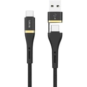 WIWU Elite USB Type C to USB Type C 1.2m Black