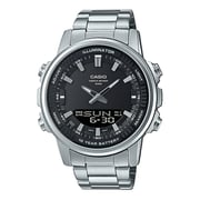 Men's Stainless Steel Analog Digital Wrist Watch Amw-880d-1avdf