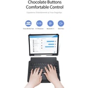 Brandtech Protective Case with Wireless Keyboard Black For iPad 10.2inch