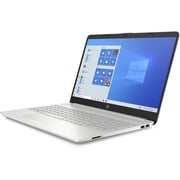 لاب توب HP 15 - معالج Core i7 من الجيل 11 (2.80 جيجاهرتز)، رام 16 جيجابايت، ذاكرة تخزين داخلية 512 جيجابايت، ذاكرة رسومات مشتركة، نظام تشغيل Win11Home، شاشة 15.6 بوصة FHD، فضي، لوحة مفاتيح إنجليزي/عربي، طراز DW 3145 593B1EA (2021، إصدار الشرق الأوسط