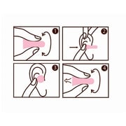 Haspro Ultra Soft Foam Ear Plugs Pink 20pc Set