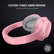 Razer Opus X Wireless Low Latency Headset, Active Noise Cancellation (anc), Bluetooth Pink Rz04-03760300-r3m1