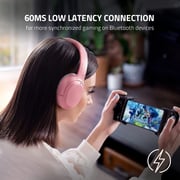 Razer Opus X Wireless Low Latency Headset, Active Noise Cancellation (anc), Bluetooth Pink Rz04-03760300-r3m1