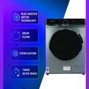 Daewoo Front Load Washer 8 kg DW-DWD-8S1413I