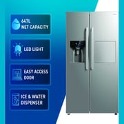 Daewoo Side By Side Refrigerator 500 Litres DW-FRS-657SSI