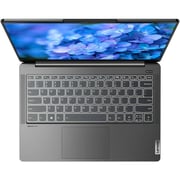 Lenovo IdeaPad 5 Pro S500 82L700GJAX Laptop - Core Ryzen 7 1.9GHz 16GB 512GB 2GB Win11Home OLED 14inch Storm Grey English/Arabic Keyboard