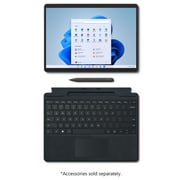 Microsoft Surface Pro 8 (2021) - 11th Gen / Intel Core i5-1135G7 / 13inch PixelSense Display / 8GB RAM / 256GB SSD / Shared Intel Iris Xe Graphics / Windows 11 Home / Graphite / Middle East Version - [8PQ-00023]