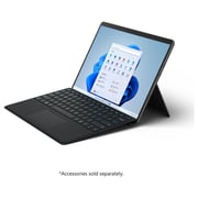 Microsoft Surface Pro 8 (2021) - 11th Gen / Intel Core i5-1135G7 / 13inch PixelSense Display / 8GB RAM / 256GB SSD / Shared Intel Iris Xe Graphics / Windows 11 Home / Graphite / Middle East Version - [8PQ-00023]