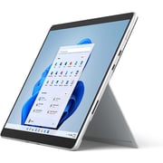 Microsoft Surface Pro 8 (2021) - 11th Gen / Intel Core i7-1185G7 / 13inch PixelSense Display / 32GB RAM / 1 TB SSD / Shared Intel Iris Xe Graphics / Windows 11 Home / Platinum / Middle East Version - [EFH-00007]