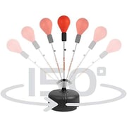 Free Standing Speed Punching Ball Speedball Punch Bag With Adjustable Height Freestanding For Training Practice Reaction Speedball